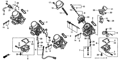  Carburetor (component Parts)