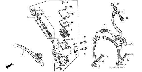  Front Brake Master Cylinder (1)