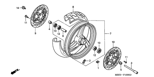  Roue Avant