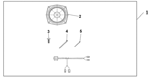  Rear Speaker Set