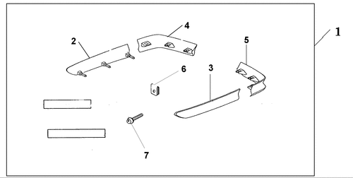  Spoiler Borse Laterali *r259p*