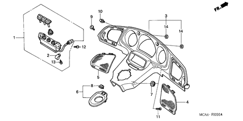  Panel De Indicador (gl1800a1/ A2/ A3/ A4/ A5)