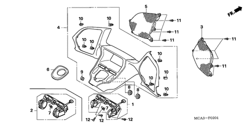  Instrumententafel (gl18006/ 7/ 8)