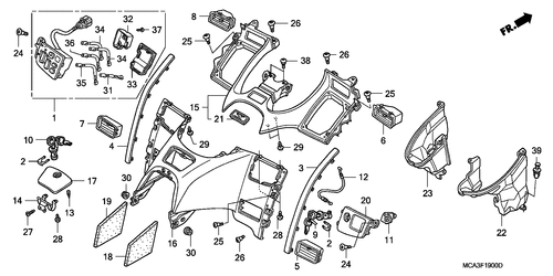  Abschirmung (gl1800a1/ A2/ A3/ A4/ A5)