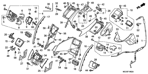  Abschirmung (gl18007/ 8) (airbag)