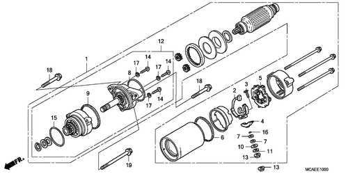  Motore Avviatore