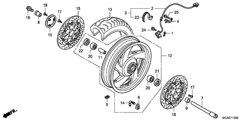  Front Wheel