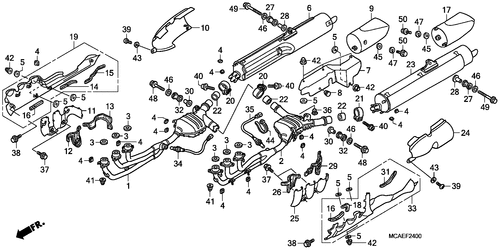  Abgas-schalldämpfer (gl1800-br)