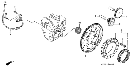  Generatore Polso/  Innesto Avviatore