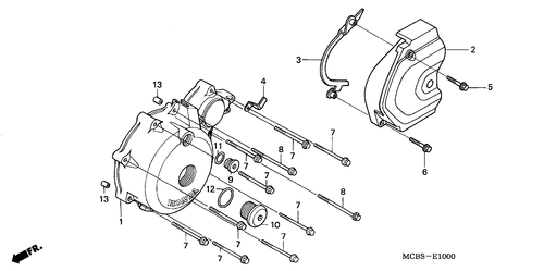  Left Crankcase Cover