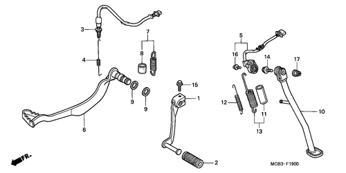  Pedal/ Staender