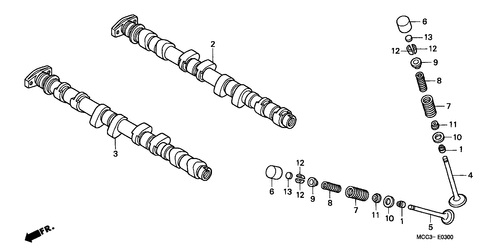  Nockenwelle/ Ventil