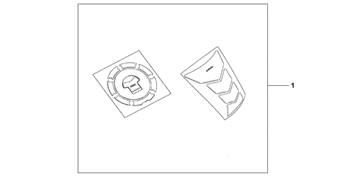  Tankpad /  Fuel Lid Cover