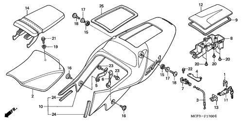  Asiento/ Capo De Asiento