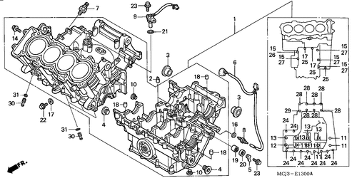  Carter Moteur