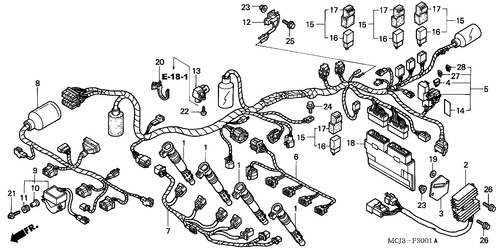  Kabelbaum (cbr900rr2,3)