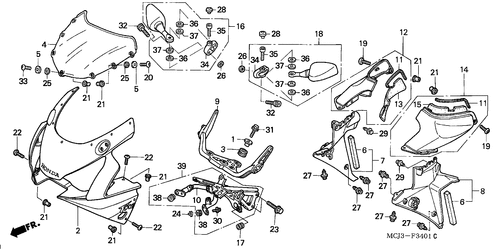  Capo Superior (cbr900rr2,3)