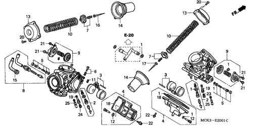  Carburatore (parti Componenti)