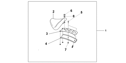  Asiento Monoplaza