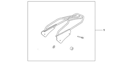  Gepaecktraeger Hinten