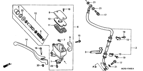  Frechts Brake Master Cylinder