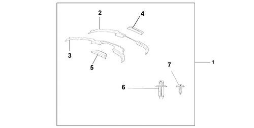  Kit Deflettori Carena