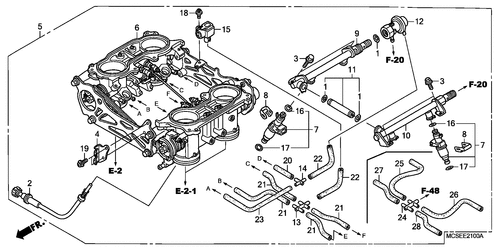  Throttle Body (assy.)