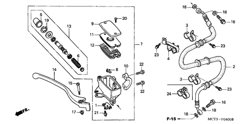  Frechts Brake Master Cylinder (fjs6001/ 2/ D3/ D4/ D5)