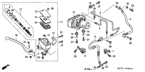  Vorderradbremse (fjs600a3/ A4/ A5)