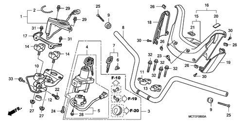  Handle Pipe/ Handle Cover