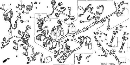  Kabelbaum (vfr800a)