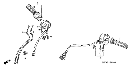  Interruptor/ Cable