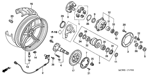  Rear Wheel