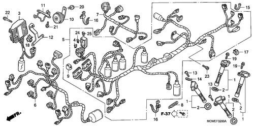  Conjunto De Alambres (vfr800)