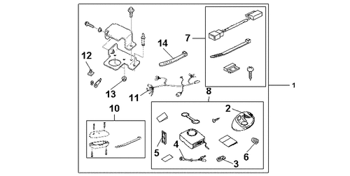  Kit Antifurto