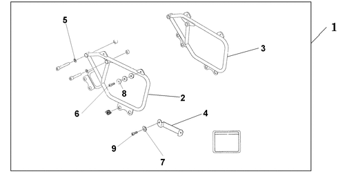  Satteltaschenhalter