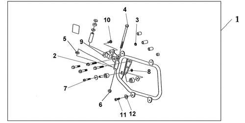  Satteltaschenhalter