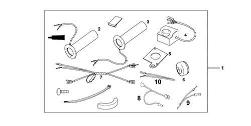  Grip Heater Kit