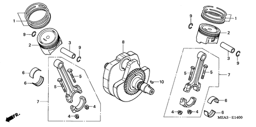  Crankshaft/ Piston