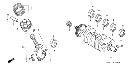  Crankshaft/ Piston