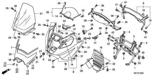  Gaine De Protection Avant (fjs400d8)