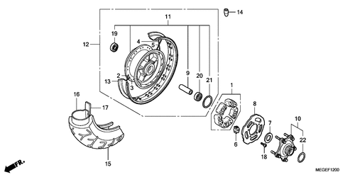  Rear Wheel