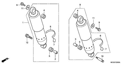  Rear Cushion