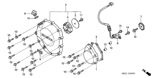  Right Crankcase Cover