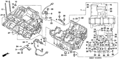  Carter Moteur