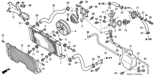  Kuehler (cb1300/ F/ F1/ S)