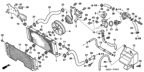  Kuehler (cb1300a/ Sa)