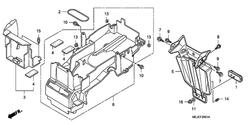  Kotfluegel, Hinten (cb1300a/ Sa)