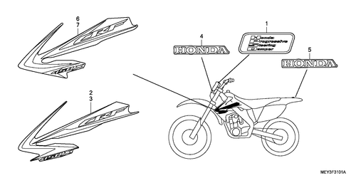  Marke (crf450x9,b)