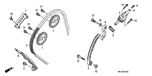  Cam Chain/ Tensioner